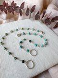 B2305 - sterling silver turquoise bracelet