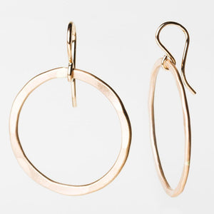 E103 - Large Circle Earring