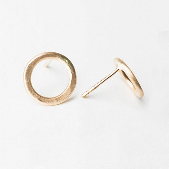 E108 - Small Circle Post Earring