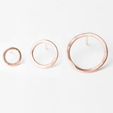 E108 - Small Circle Post Earring