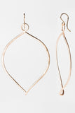 E123 - Large Leaf Earring